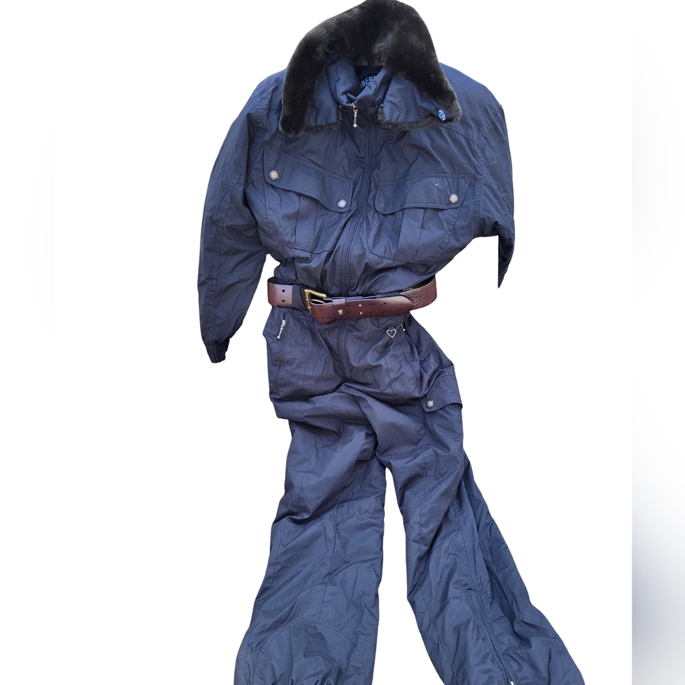 Obermeyer Dark Brown Fur-Lined Jacket